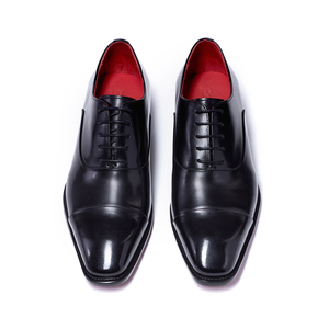 Scarpe Oxford da <span class=keywords><strong>Uomo</strong></span> in Vera Pelle con Lacci - Calzature Formali da Ufficio di Alta Qualità Fatte a Mano - Product Image 5