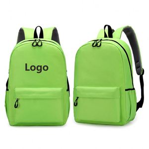 Thiết Kế Mới Đồng Bằng Túi Đi Học Sang Trọng Bán Buôn Túi Sách Trường Ba Lô Bán Buôn - Product Image 4