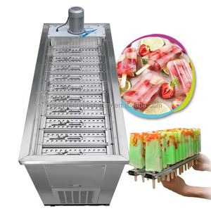 10 moules <span class=keywords><strong>glace</strong></span> Popsicle faisant la Machine commerciale automatique Machine moule congélation rapide acier inoxydable sucette Pop crème glacée - Product Image 4