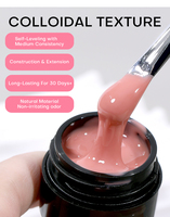 Gel dur 108 couleurs en gros, non toxique, fournisseur de gel pour ongles, sans HEMA, logo personnalisé, marque privée, gel de construction pour extension d'ongles