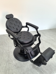 Kit Complet de Salon : Fauteuil de Barbier Hydraulique Moderne et Réglable pour Salon de Coiffure et Mobilier de Salon de Beauté - Product Image 4