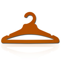 Cintres en papier pour écharpe pour enfants personnalisés pour magasin de vêtements cintre en carton pour enfants