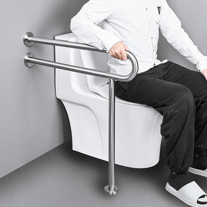 Reposabrazos Antideslizante para Ancianos, Barra de Apoyo de Acero Inoxidable para Baño, Pasamanos de Seguridad Plegables, Barras de Agarre para Inodoro para Discapacitados - Product Image 4