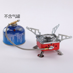 Mini Square <b>Gas</b> Stove Portable Folding <b>Camping</b> Stove Windproof Outdoor Cooking Water Boiling 3-5 Min Boil Time - Product Image 2
