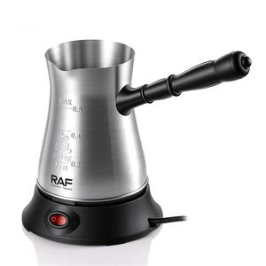 Cafetera RAF R.159 de 0.5L, 600W, Acero Inoxidable, Estilo Turco, Calor Uniforme, Fácil de Usar, Electrodoméstico de Cocina - Product Image 5