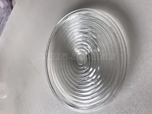 높은 붕소 유리 프레넬 렌즈 나사 거울 가변 초점 초점 <span class=keywords><strong>175mm</strong></span> 직경 프레넬 조명 - Product Image 2