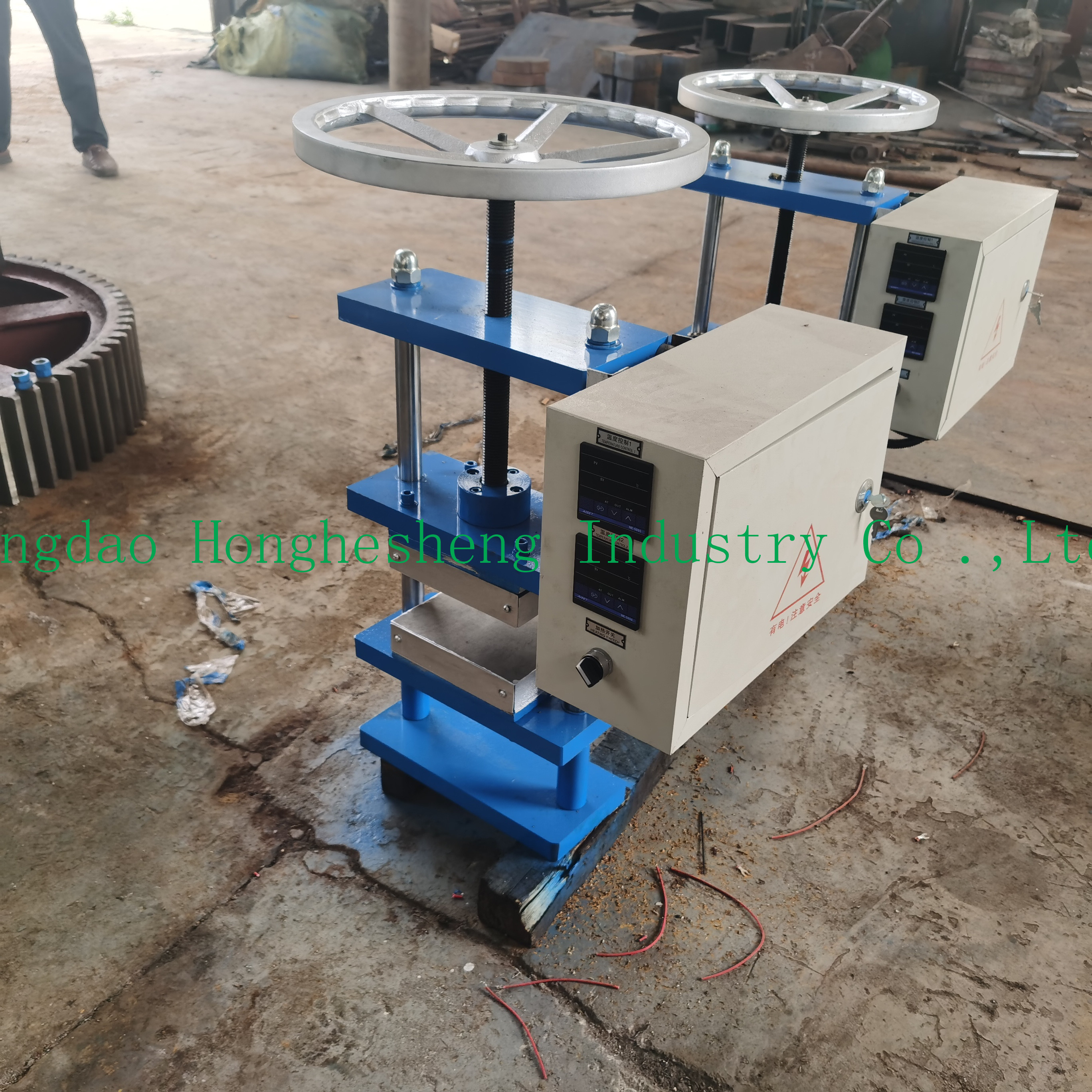 Oring Oil Seal mono seal Screw Type Vulcanizing Press Machine