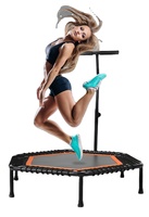 Trampoline de gymnastique d'intérieur et d'extérieur de 48 pouces, personnalisable pour adultes et enfants