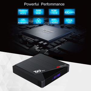 Nuevo TX9 Pro Android 10.0 4KHD Doble Banda 2.4G/5.8G WiFi AIIwinner H313 Smart TV BOX con Reproductor Multimedia en Vivo de Más de 6000 Canales - Product Image 5