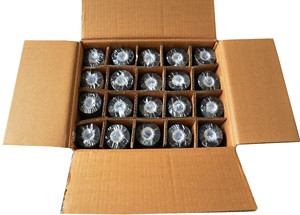 Ruban en résine de qualité supérieure <span class=keywords><strong>110</strong></span> mm x 70 m en PET compatible <span class=keywords><strong>TTR</strong></span> pour imprimante d'étiquettes Zebra, taille et couleur personnalisées - Product Image 4
