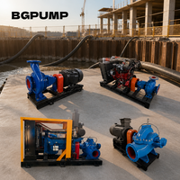 Pompe à eau centrifuge à une seule étape personnalisée de 6 pouces pour une irrigation agricole efficace