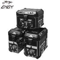 Pour BMW 750/850/1200/1250, valises arrière et latérales en alliage d'aluminium