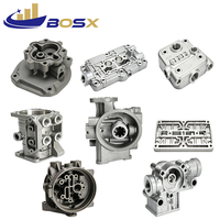 Composants de corps de valve de frein hydraulique automobile en alliage d'aluminium ADC12 de précision OEM, moulés sous pression, avec usinage CNC
