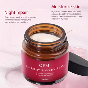 <span class=keywords><strong>Crema</strong></span> Notte Idratante Viso all'Olio di Rosa Anti-Macchia Riparatrice per Pelle Secca Schiarente e Illuminante per Adulti - Product Image 3