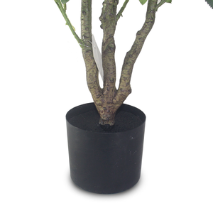 CHUANGFA Arbres <span class=keywords><strong>de</strong></span> roses artificielles en plastique <span class=keywords><strong>rose</strong></span> <span class=keywords><strong>de</strong></span> 100 cm - Décoration <span class=keywords><strong>de</strong></span> bureau écologique pour anniversaire et Pâques - Product Image 5
