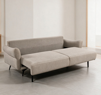 Ensemble de canapés modulaires OEM en gros, canapé-lit 3 places, futons, mobilier de luxe au design européen pour salons