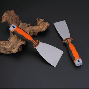 Couteau à mastic en acier inoxydable avec poignée TPR, racloir, truelle à plâtre, outil <span class=keywords><strong>de</strong></span> lissage <span class=keywords><strong>de</strong></span> la boue, remplisseur mural à haute élasticité - Product Image 4