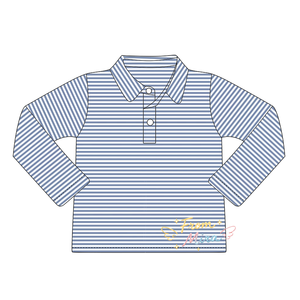 Polo pour enfants, polo rayé orange et <span class=keywords><strong>bleu</strong></span> <span class=keywords><strong>marine</strong></span> pour garçons, pull d'automne, vêtements de boutique pour enfants, chemises à manches longues pour enfants - Product Image 4