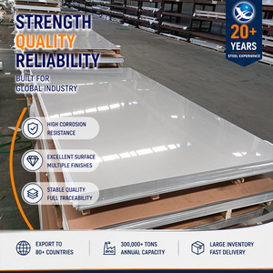 Competitive Price Direct Supply 430 304 Satin Finish Brushed 4.0mm 2000mm GB T3280 Stainless Steel Sheet - Product Image 1
