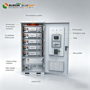 EU STOCK All-in-One Cooling BESS 261kWh Hybrid Solar Cabinet for Commercial Shaving - Product Image 3