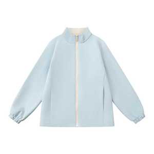 เสื้อแจ็คเก็ตกันลมสีพื้นแบบมีปกสำหรับผู้ชาย ระบายอากาศได้ดี เหมาะสำหรับกิจกรรมกลางแจ้ง ฤดูใบไม้ผลิ ฤดูใบไม้ร่วง ชุดทำงาน หูหนาน - Product Image 3