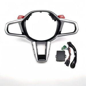 宝马3/4/5/6/7系列G14 G15 G42 G20 G30 G32 G80 G01 F90 F98 X3M X4M碳纤维方向盘套装饰板装饰 - Product Image 6