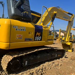 Haute Performance utilisé Komatsu PC160 pelle sur chenilles moteur boîte de vitesses moteur PLC pompe japon origine 2022 modèle vente à l'échelle mondiale - Product Image 1