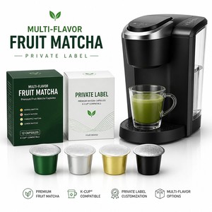 Mocha Matcha K <b>Cup</b> Pods Keurig Compatible Green Tea Coffee Blend Single Serve Bulk Wholesale Custom OEM Private Labe - Product Image 3