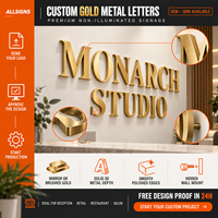 Enseigne commerciale découpée au laser 3D, logo métallique 3D personnalisé, décoration murale moderne pour bureau, enseigne 3D pour salon, logo pour studio de beauté, installation facile
