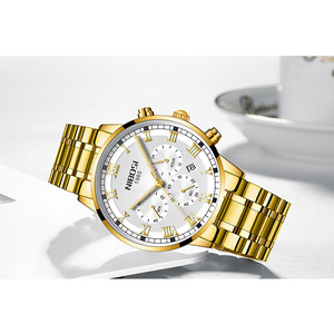 Relojes de Lujo Nuevos de 2025: Reloj de Cuarzo Automático con Fecha, Reloj de Negocios Multifuncional, Reloj Resistente al Agua - Product Image 3