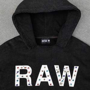 Felpa Personalizzata DCY, Produttore di Felpe con Stampa in Rilievo e Fodera in Raso per Uomo, Felpa Pesante con Zip - Product Image 5