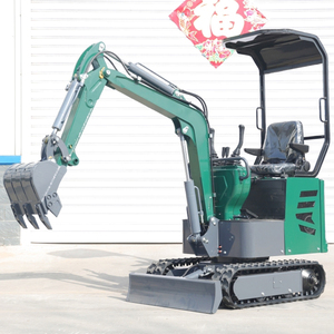 High <b>Top</b> ELORRY EL18 Hydraulic Mini Excavator Crawler 0.045m3 Cubic Meter Small Digger Crawler Excavator - Product Image 4