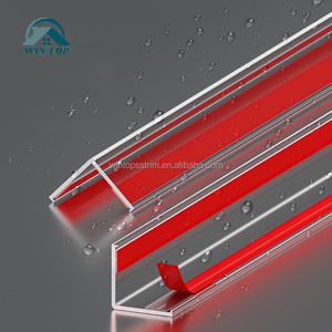 Bande de protection d'angle transparente en PVC auto-adhésive en forme de L pour carreaux de céramique - Product Image 2