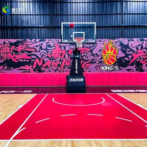 Basketball Gym Huge Polygon Pink Tents Aluminum Tents for Sports Basketball Activities