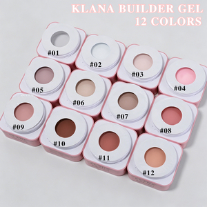 Nuevo Gel Constructor Nude de 60g, No Caliente, Fortalece el Poly Gel para Extensión de Uñas, para Salón o Uso Personal, 12 Colores - Product Image 6