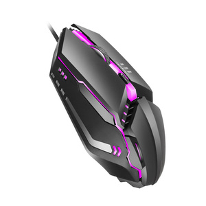 <span class=keywords><strong>Souris</strong></span> <span class=keywords><strong>de</strong></span> jeu silencieuse filaire, rétroéclairée, ergonomique, optique USB, RGB, faible <span class=keywords><strong>bruit</strong></span>, pour PC, ordinateur portable, gamer, bureau - Product Image 2
