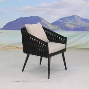 Offre Spéciale moderne cadre en aluminium patio corde fauteuils de jardin mobilier d'extérieur chaise de loisirs - Product Image 3