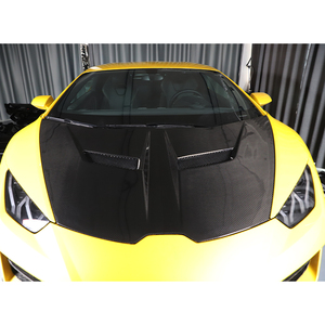 Kit de modification et de protection du capot moteur en fibre de carbone pour Huracan LP580/610 V Style, années 2014-2023 - Product Image 5