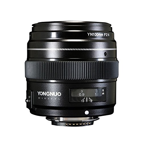 Ống Kính Một Tiêu Cự Tele Trung Bình YONGNUO YN100mm F2 Với Tiêu Cự Cố Định AF MF 100Mm