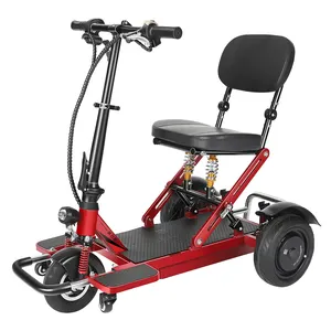 Dreirad-Roller Adult Open Electric Dreirad 3-Rad-Mobilitätsroller 48V/250W Brush less Handicap ped Scooter