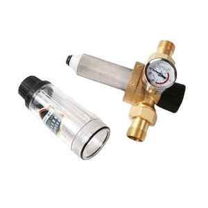 Purificateur d'eau central pour maison, 4 ou 6 ports, avec <span class=keywords><strong>compteur</strong></span>, filtre en cuivre frontal, <span class=keywords><strong>robinet</strong></span> de lavage en arrière, eau du <span class=keywords><strong>robinet</strong></span>, acier inoxydable, complet - Product Image 4