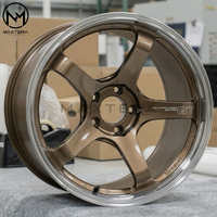 Rines de Aleación Maxtera Forged Custom Advan Racing GT Beyond Style para Autos BMW M2 M3 M4 Audi Golf Civic Supra GTR WRX STI Tesla