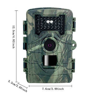 Caméra de surveillance de la faune, caméra de chasse miniature pour sentier de la faune, 36MP 1080P, caméra de sentier extérieure, caméra de piège imperméable pour la surveillance de la faune - Product Image 6