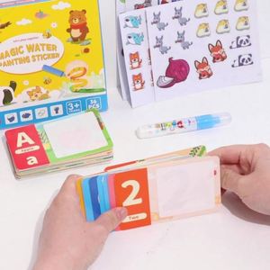 Cartes Flash Magiques à l'Eau pour Enfants : Apprentissage des Chiffres, des Alphabets et des Mots (26 Lettres ABC) - Product Image 4