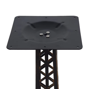 Base de table à manger en métal de style rétro pour table à manger, café et hôtel. - Product Image 3