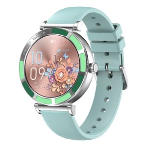 Montre connectée T FIT 245 L verte pour Android 41 mm en acier inoxydable IPS avec moniteur de fréquence cardiaque - Product Image 1