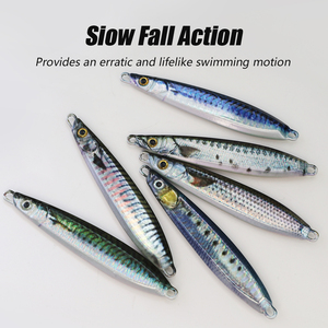 Esca <span class=keywords><strong>da</strong></span> <span class=keywords><strong>Pesca</strong></span> in Metallo 20g/35g/45g/55g, Cucchiaino Pesante per Jigging, per Acqua Salata e Dolce, Tonno, <span class=keywords><strong>Spigola</strong></span>, Esca per Lancio - Product Image 4