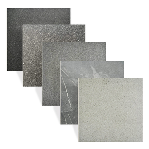 Carreaux métalliques émaillés modernes 600x600 Terrazzo doux <span class=keywords><strong>en</strong></span> céramique antidérapant <span class=keywords><strong>en</strong></span> gris blanc Prix de liquidation - Product Image 1