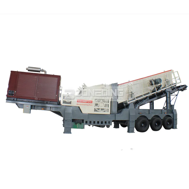 Building Material Making Machinery Portable Stone Crusher Plant Quarry Stone Crushing Machine