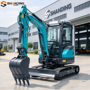 Mini Excavadoras a Precio de Fábrica, CE EPA Euro 5, Excavadora Hidráulica Pequeña Personalizable, Máquina Excavadora de 1.8 Toneladas, 3 Toneladas, 2.5 Toneladas - Product Image 2